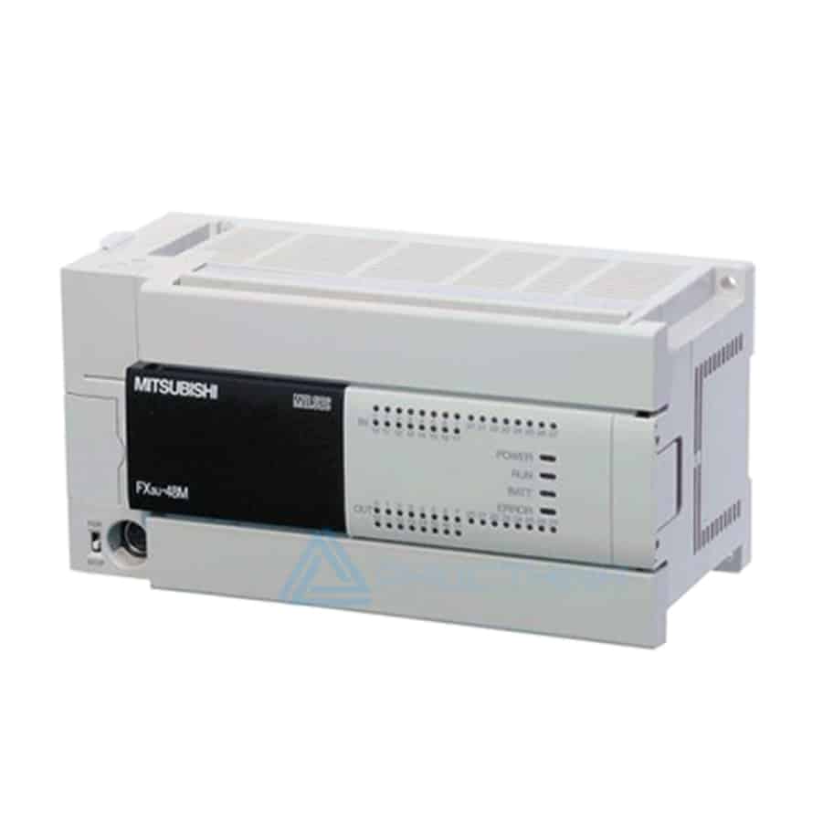 Fx3u 32mt Ess Mitsubishi Plc - Standard Size, White, 220-440V | Long Life Cycle, Low Power Consumption, User-Friendly Programming, Suitable for Harsh Environments