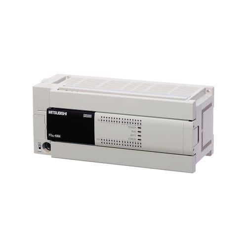 Fx3u 64mt Dss Mitsubishi Plc - Standard Size, White, Digital Input | Process Automation, Long Life Cycle, 1 Year Warranty