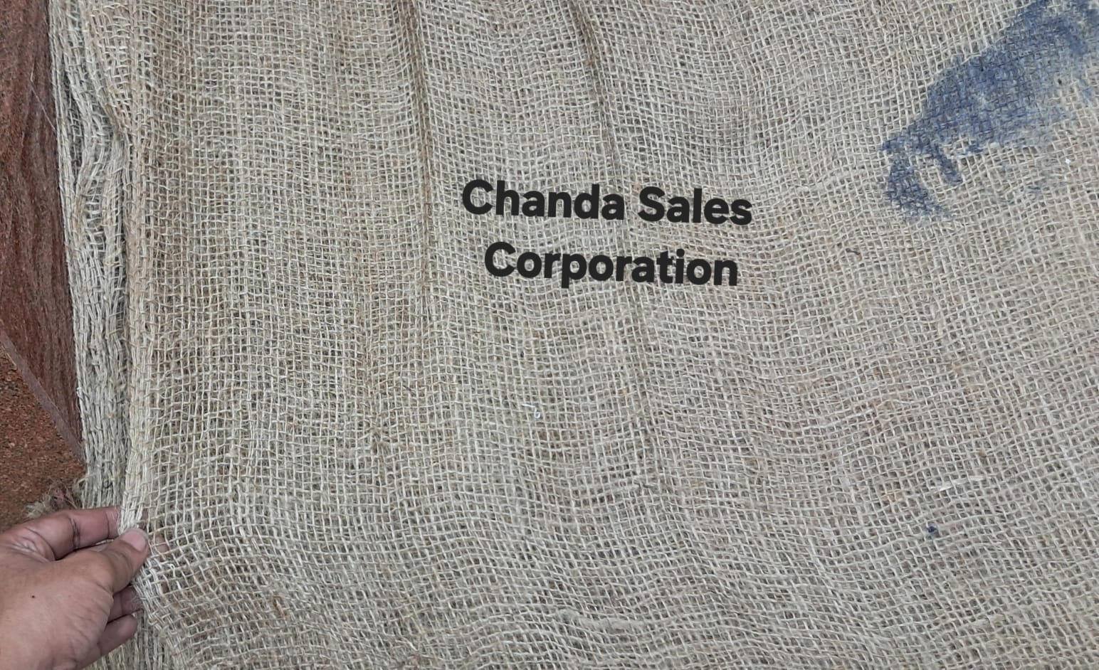 Jute Hessian Cloth For Curing Construction - Color: Natural