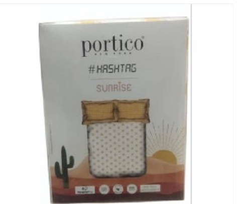 Portico Fitted Cotton Bed Sheet