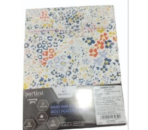 Portico Printed Fitted Bed Sheet