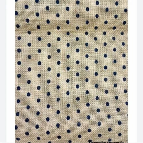 Printed Jute Fabric