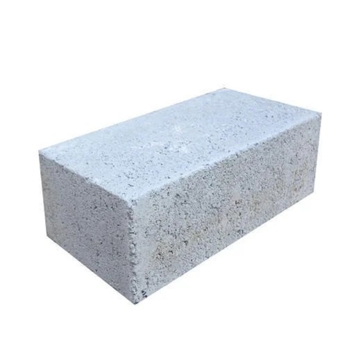 Solid Concrete Block - Color: Gray