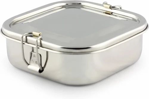 Stainless Steel Square Lunch Box