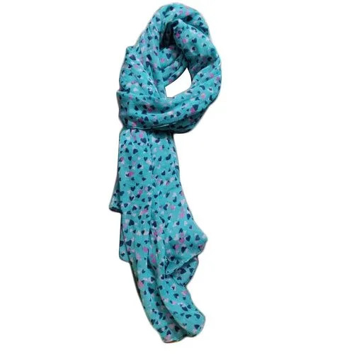 50 X 180 Cm Polyester Printed Scarves