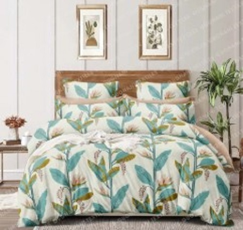 5d Cotton Printed Double Bed Sheet