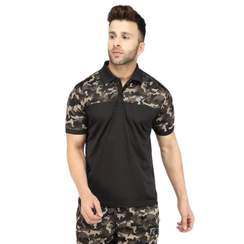 Dri Fit Army Print T-Shirt