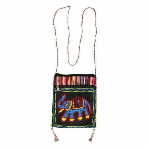 Embroidered Handicraft Sling Bags