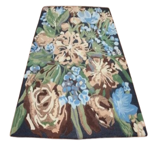 Floral Tropical Pattern Floor Carpet