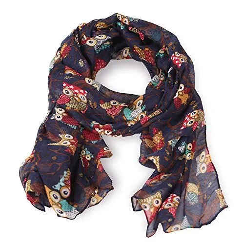Ladies Printed Viscose Scarves