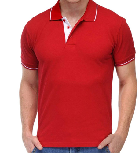Mens Promotional T Shirt - Linen Fabric, Customized Size, Multiple Colors | Lightweight, Breathable, Short Sleeve Polo
