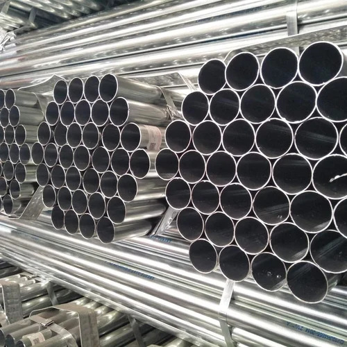 Mild Steel Round Pipe - Mild Steel & Stainless Steel, BS 1387, Annealed Surface | Corrosion Resistant, Weldable, Load Bearing