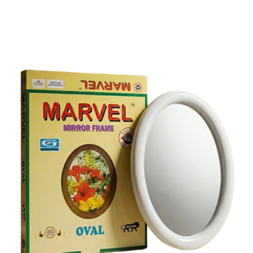 Oval Mirror Frame - Color: Multicolour