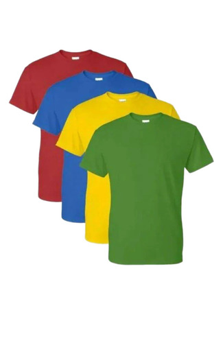 Plain Round Neck T Shirts