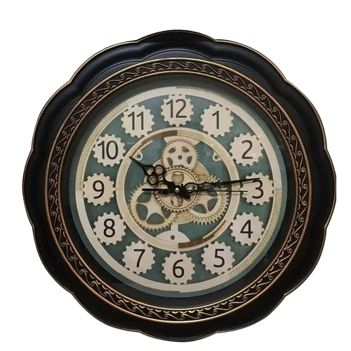 Round Wooden Wall Clock
