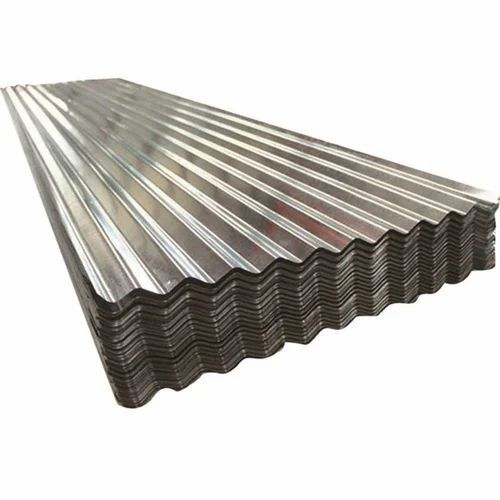 Silver Rust Proof Roofing Sheet - Mild Steel, Standard Size, Silver | Durable, Rust Proof for Industrial Use