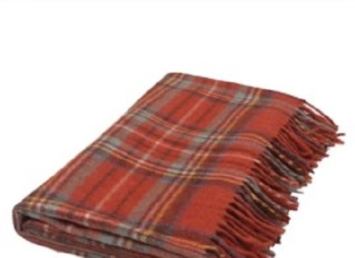 Wool Check Blanket