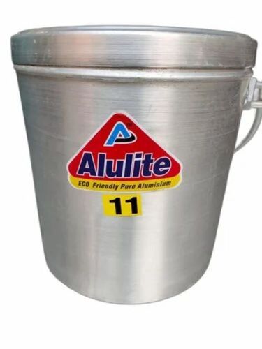 11inch Aluminium Milk Pot - 3 Litre, Silver Color, With Handles
