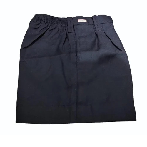 Boys Dark Gray Cotton School Shorts