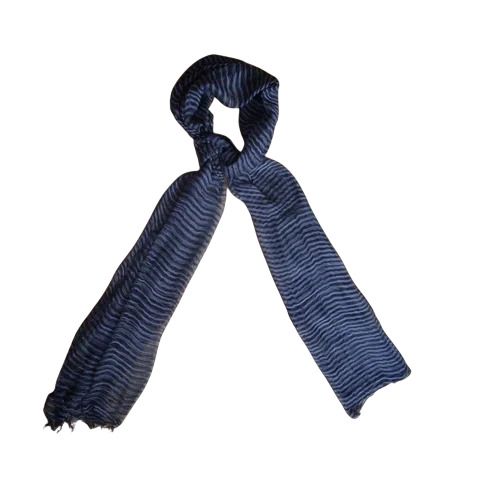 Cde 159 Wool Scarf - Color: Black