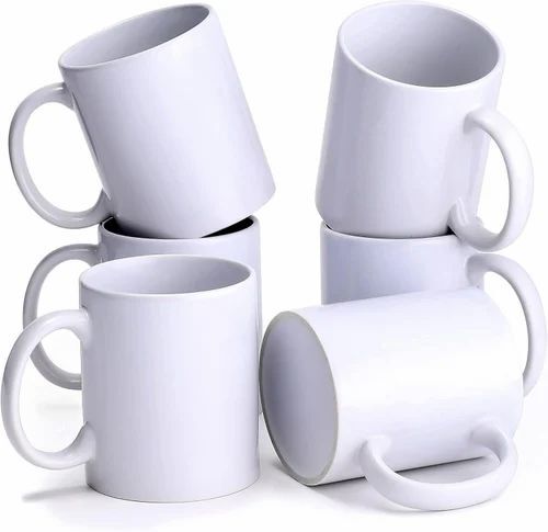 Ceramic White Plain Mug