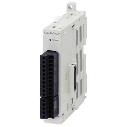 Fx3u 4ad Pnk Adp Mitsubishi Plc Adaptor - Standard Size, White and Black, 220-440V | Energy-Efficient Design, Process Automation, 1 Year Warranty