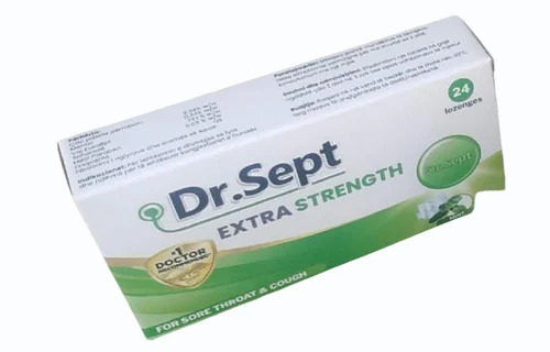 Itc Paper Printed Pharma Box - Color: White (Base)