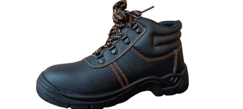Jama Safety Shoes - EVA Upper, Black, Heat Resistant | Comfortable Fit, Lightweight, Breathable, Ankle Support