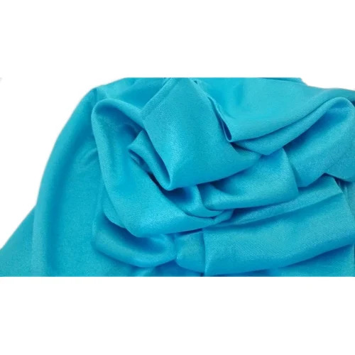 Ladies Blue Plain Stole