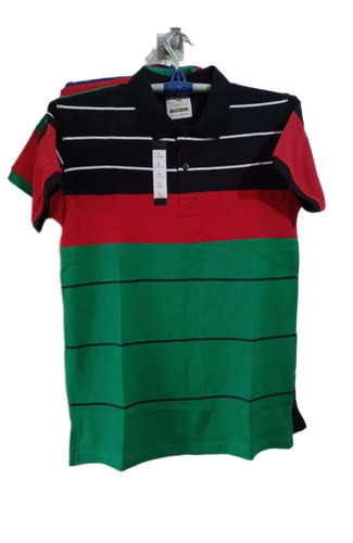 Men Casual T Shirts - Polyester, Customized Size, Multiple Colors | Lightweight, Breathable, Polo Collar, Short Sleeves