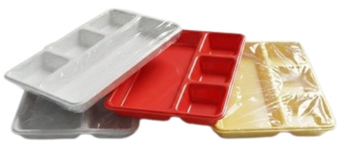 Plastic Dinner Plate - Color: Multicolour