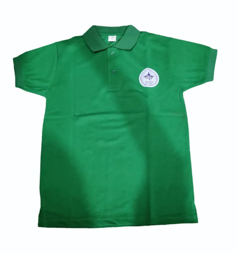 Poly Cotton Green School T Shirt