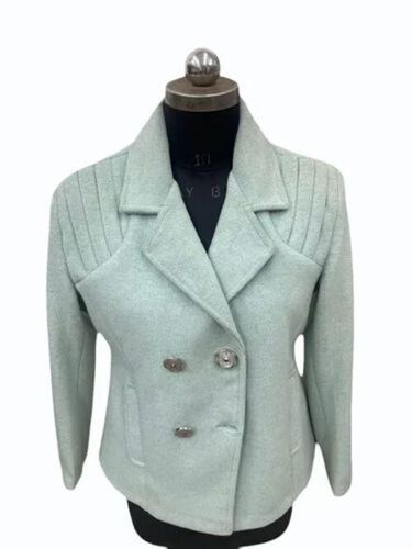 Women Woolen Trench Coat