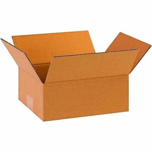 7 X 4 X 3 Inch 3 Ply Brown Corrugated Box