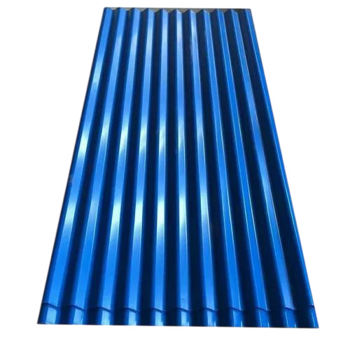 Blue Colour Coated Roofing Sheet
