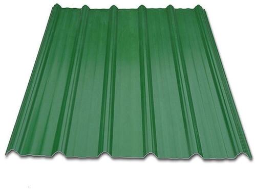 Green Colour Coated Roofing Sheet