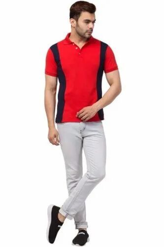 Men Plain Polo T Shirt