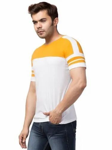 Men Round Neck T Shirt