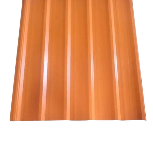 Orange Mild Steel Roofing Sheet