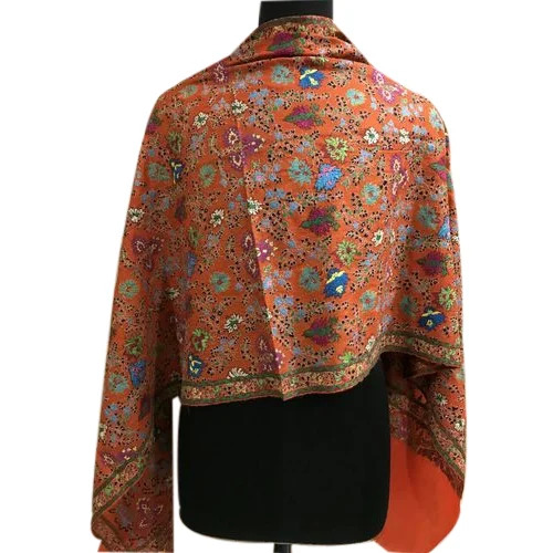 Orange Pashmina Shawls