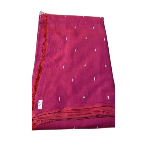 Pink Handlooms Jamdani Cotton Soft Fabric