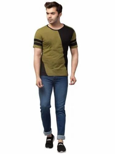 Plain Round Neck T Shirt