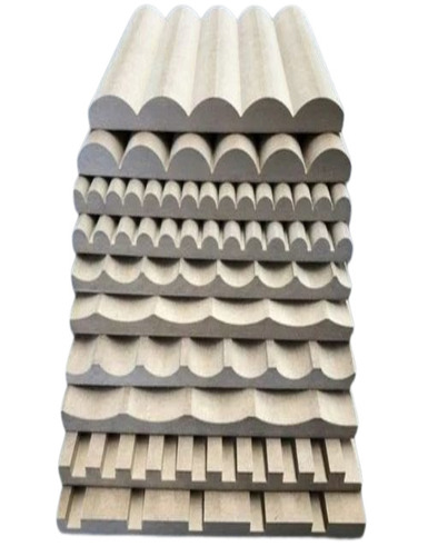 12mm MDF Wall Panel - Rectangular, White, Polished | Sleek Modern Design, Fancy Decorative, Residential Use