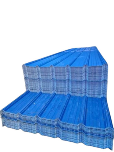 Blue Upvc Profile Roofing Sheet