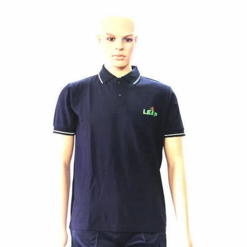 Casual Polo Neck T Shirt