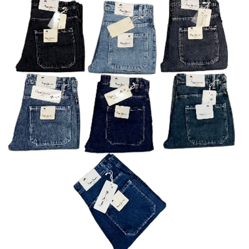Comfortable Fancy Jeans - Denim Different Colors Mens Breathable Reversible Washable