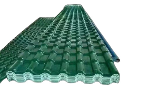Green Pvc Tile Roofing Sheet