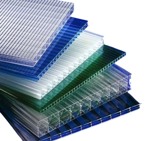 Maltiwall Polycarbonate Sheet - Polycarbonate 12x4 Ft, 4mm Thickness | Designer Pattern, Fine Finished, Durable
