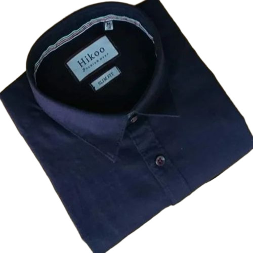 Men Plain Cotton Shirt