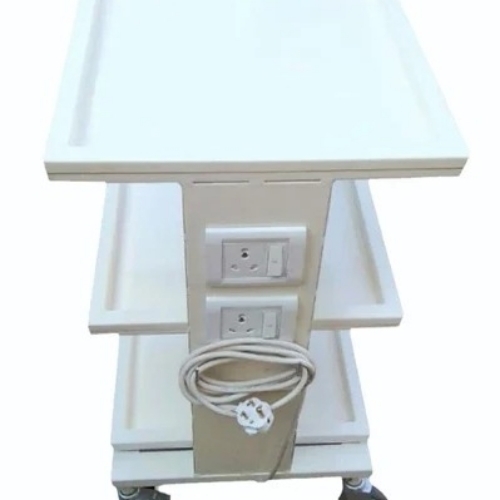 Mild Steel Dental Instrument Trolley